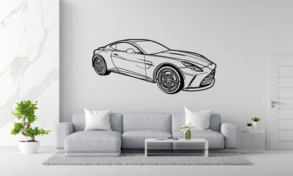 Aston Martin Vantage - Metal Wall Art