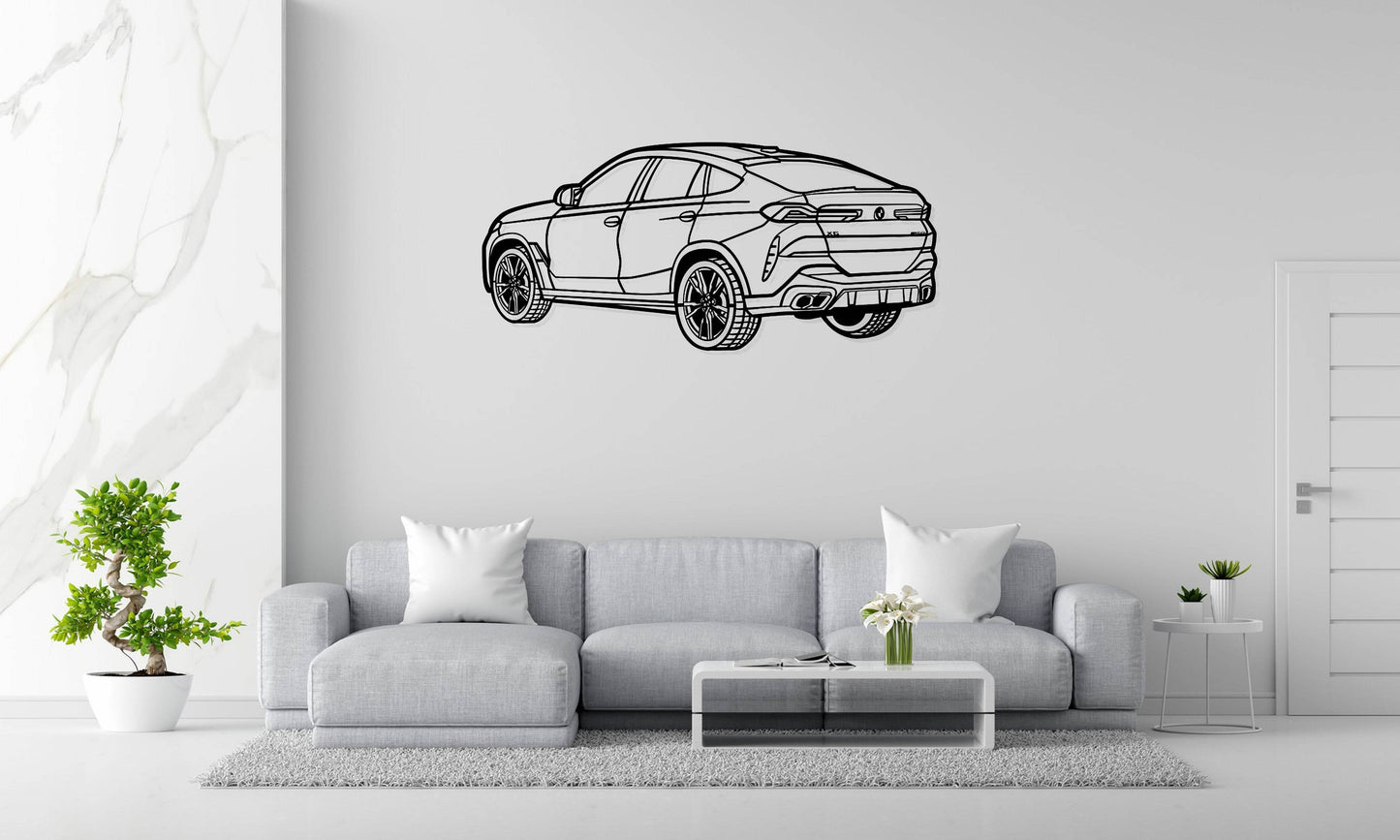 X6 - Metal Wall Art - Metal Art