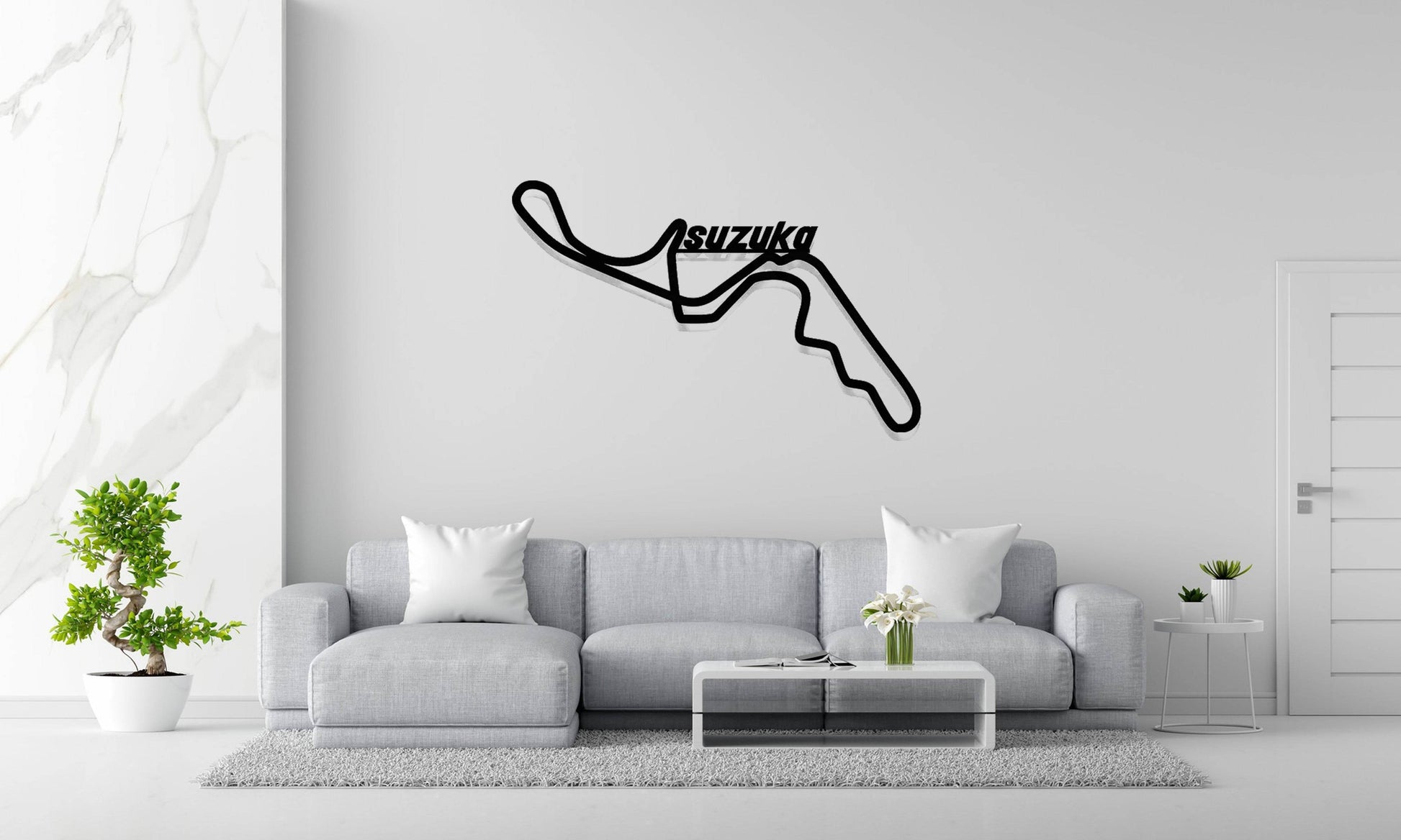 Suzuka Formula 1 Circuit - Metal Wall Art - Metal Art