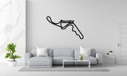 Suzuka Formula 1 Circuit - Metal Wall Art - Metal Art