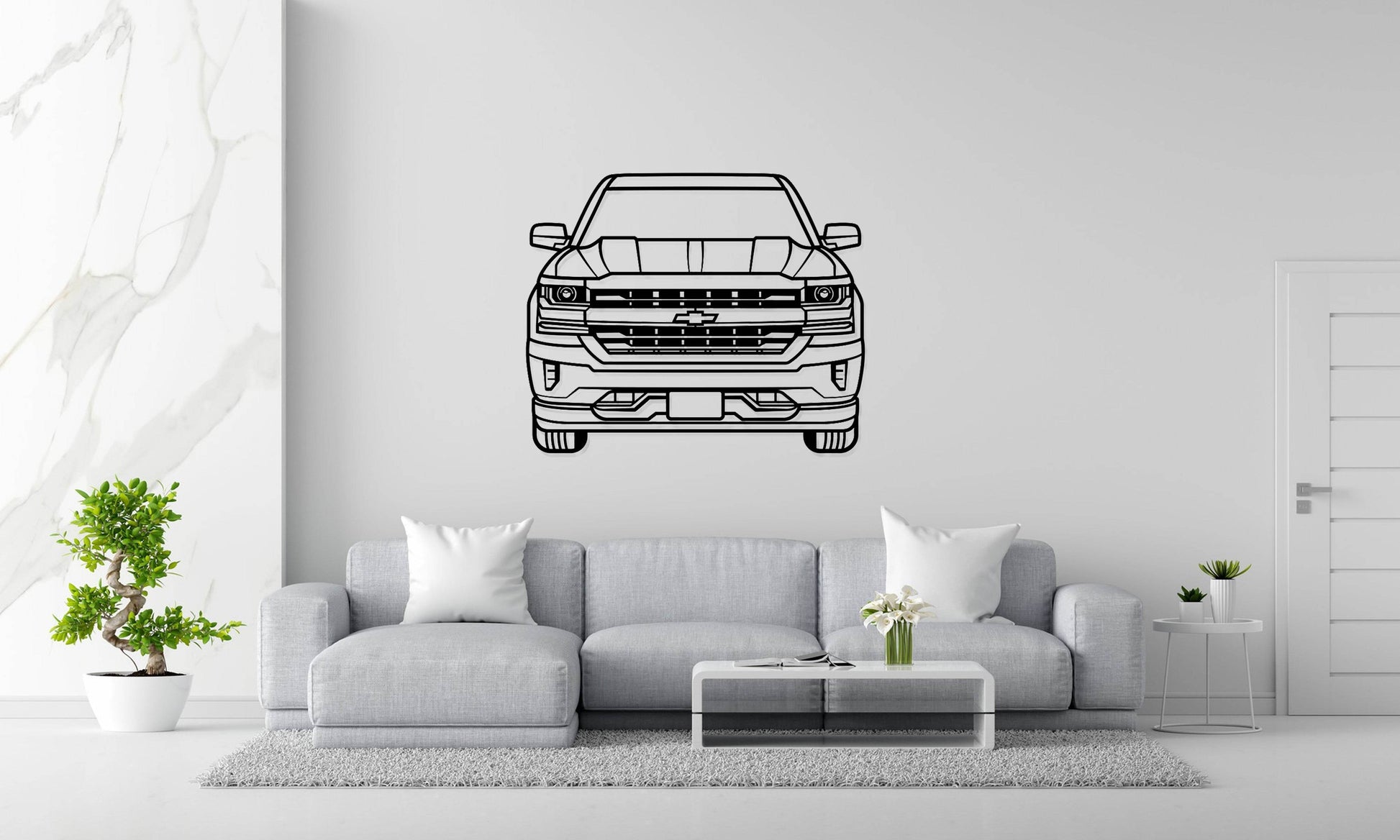Silverado 1500 Z71 - Metal Wall Art - Metal Art