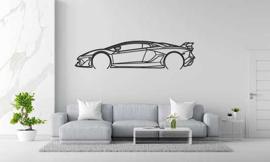 Aventador SVJ - Metal Wall Art - Metal Art