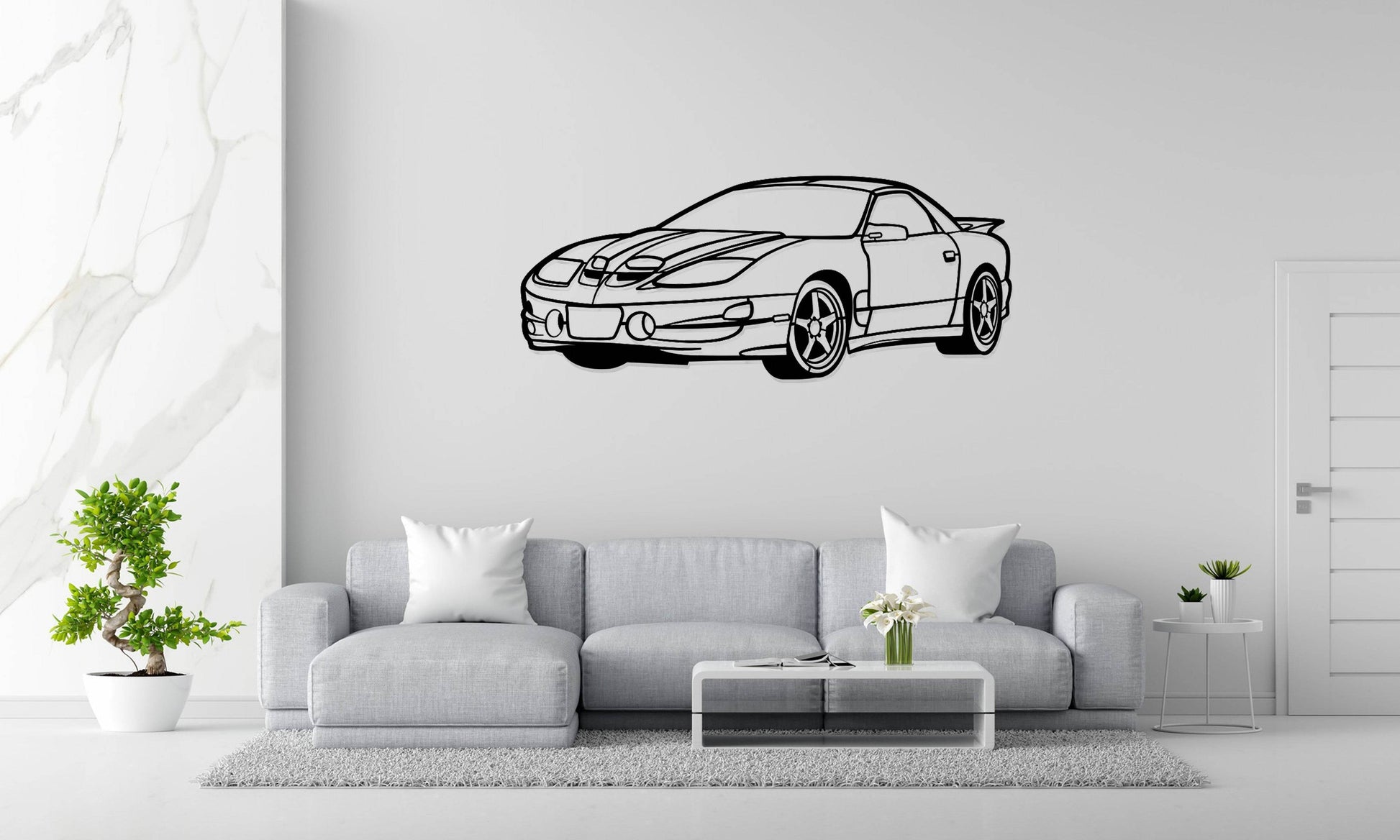 Firebird Trans Am WS6 - Metal Wall Art - Metal Art