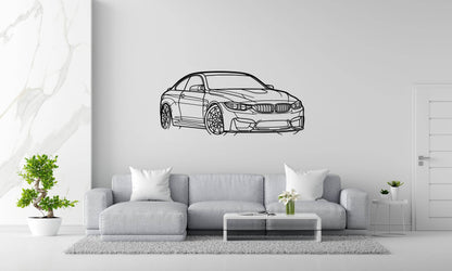 M4 F82 - Metal Wall Art - Metal Art
