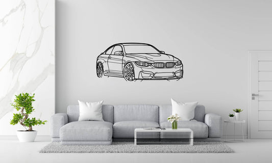 M4 F82 - Metal Wall Art - Metal Art