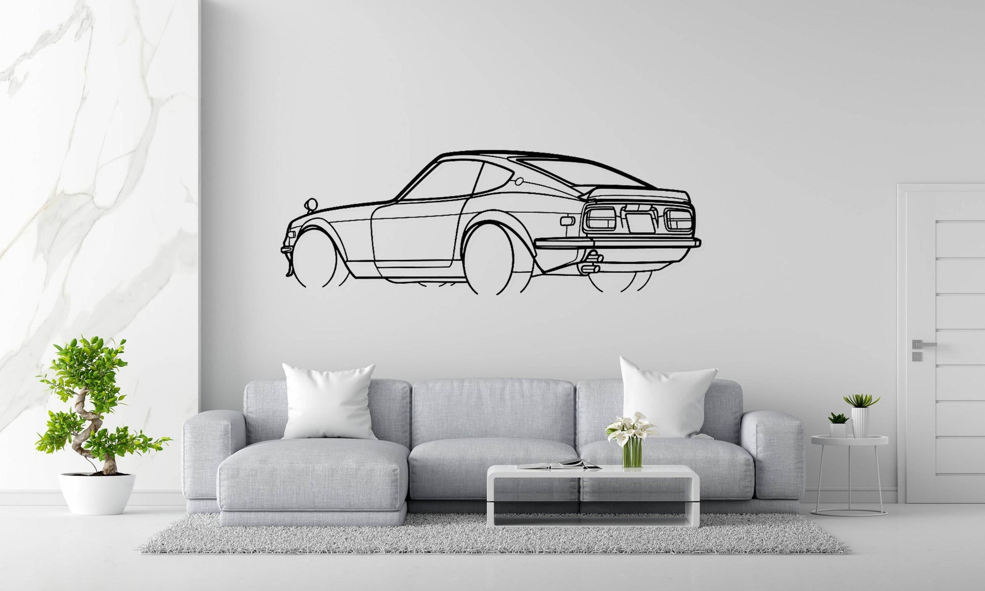 240Z 1972 - Metal Wall Art - Metal Art