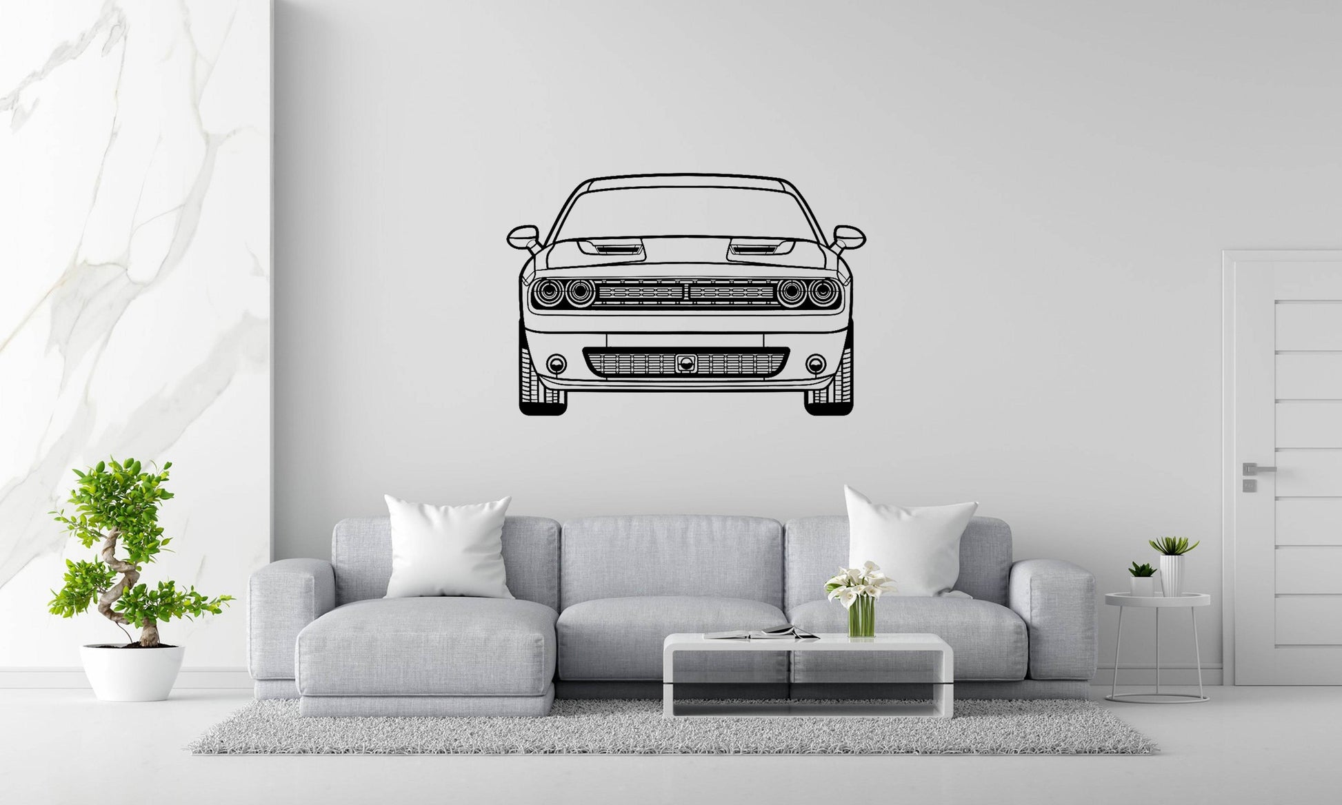 Challenger Front - Metal Wall Art - Metal Art