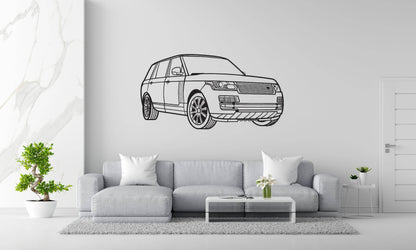 Range Rover - Metal Wall Art - Metal Art