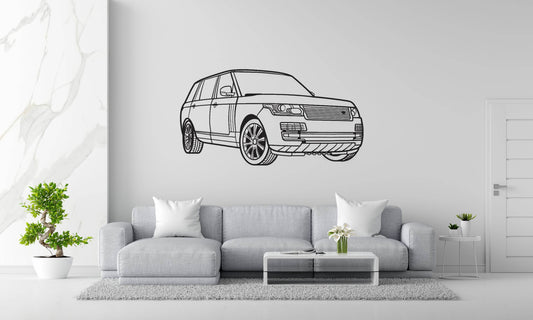 Range Rover - Metal Wall Art - Metal Art