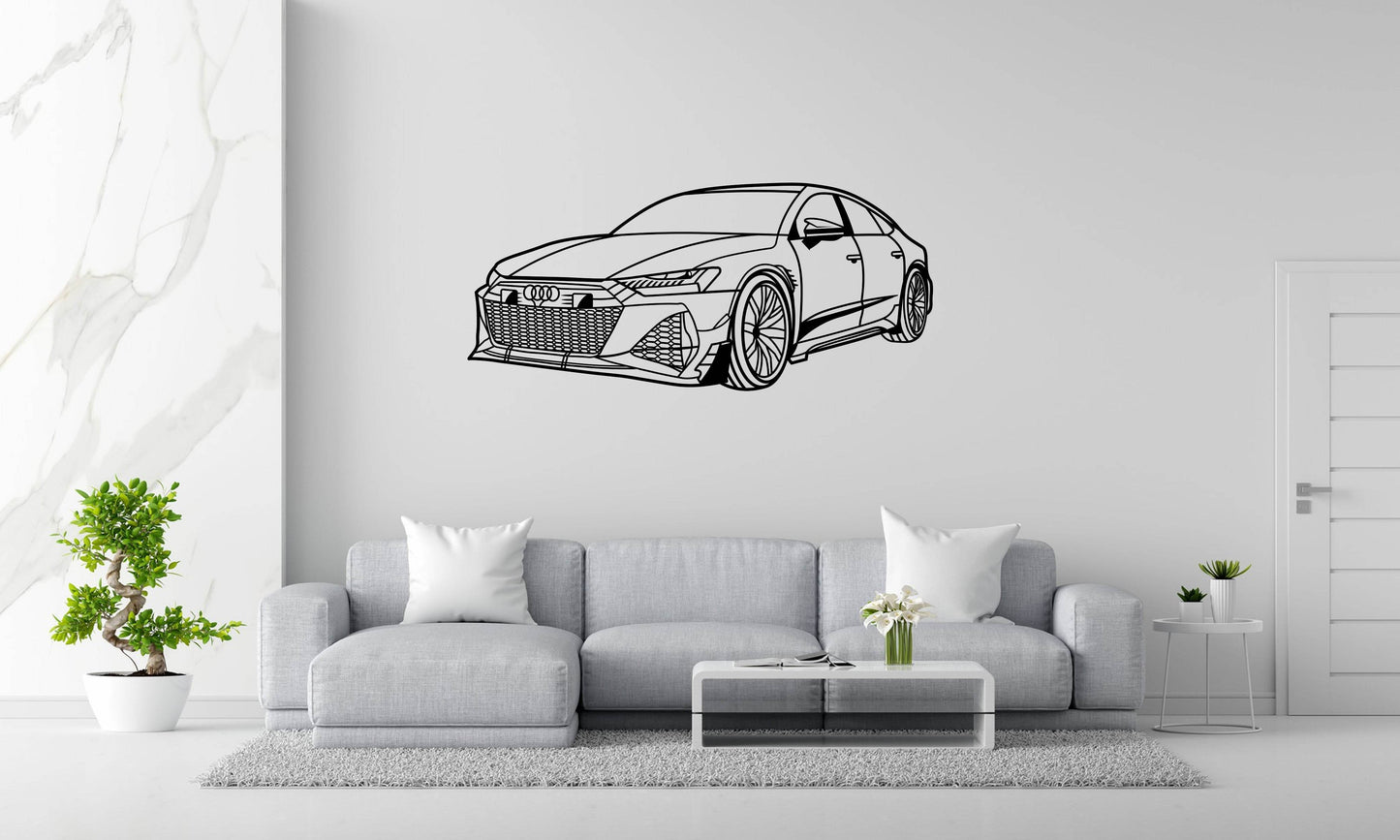 RS7 - Metal Wall Art - Metal Art