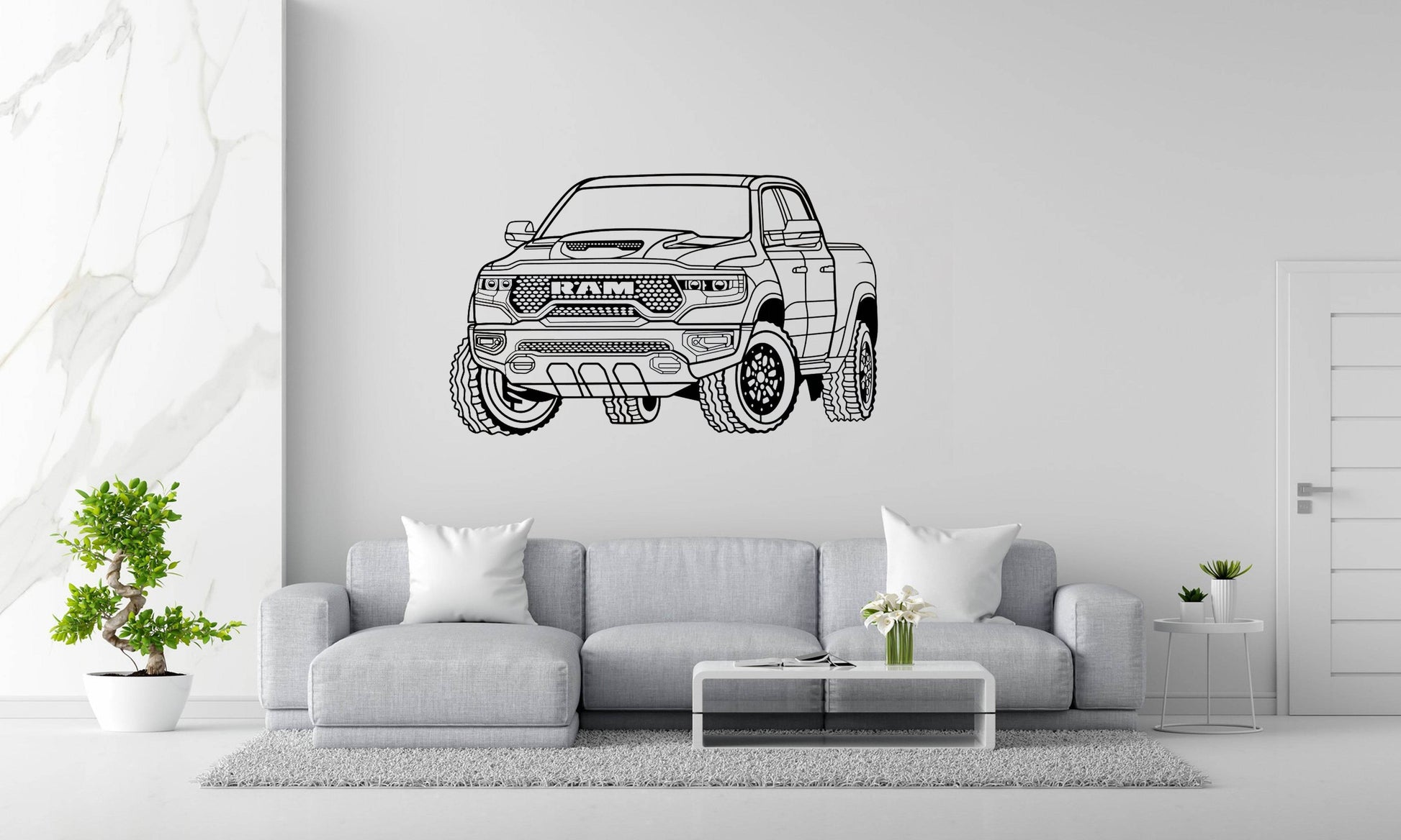 1500 TRX Perspective - Metal Wall Art - Metal Art