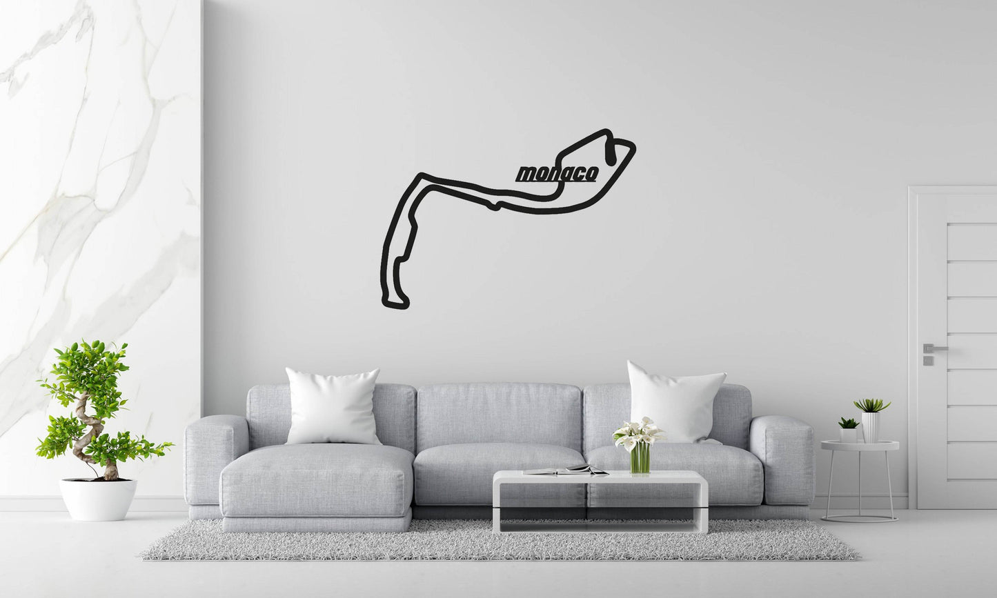 Monaco Formula 1 Circuit - Metal Wall Art - Metal Art
