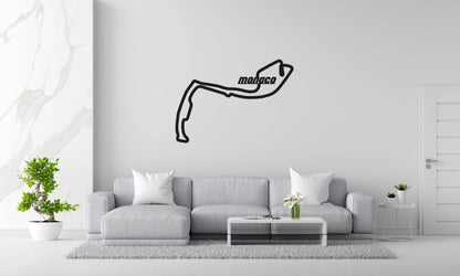 Monaco Formula 1 Circuit - Metal Wall Art - Metal Art