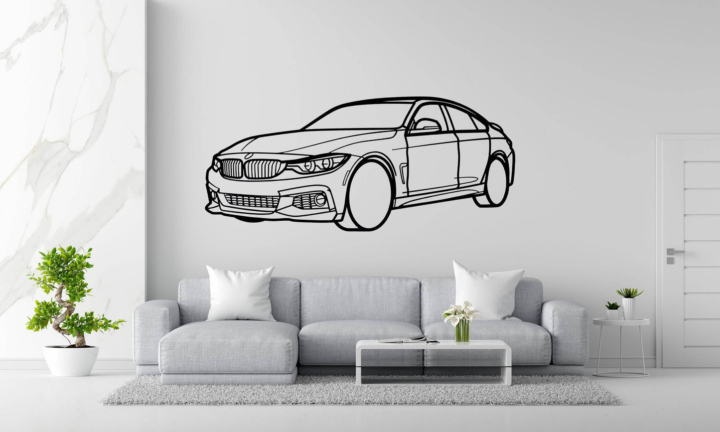 BMW 440i Grand Coupe - Metal Wall Art - Metal Art