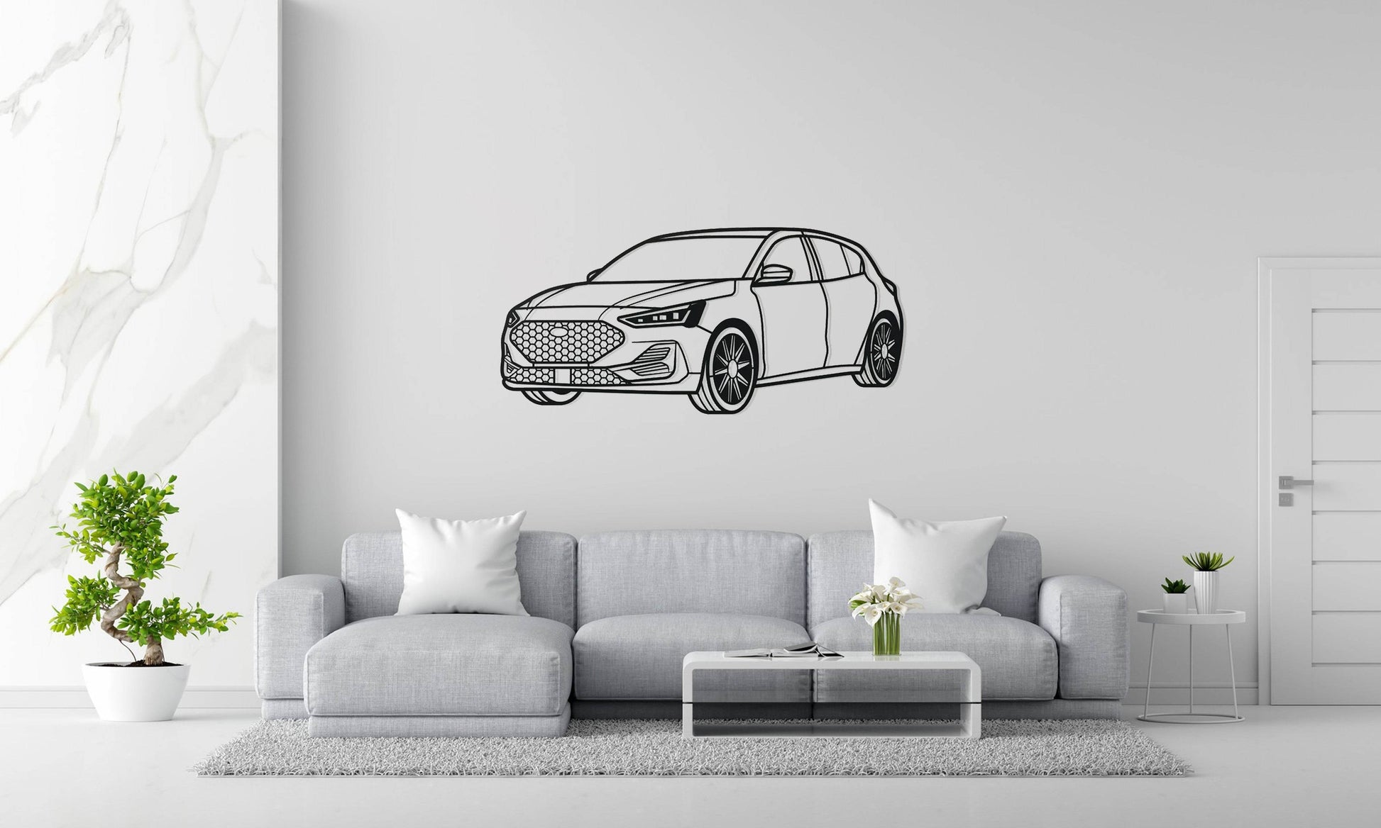 Focus ST Edition Perspective - Metal Wall Art - Metal Art