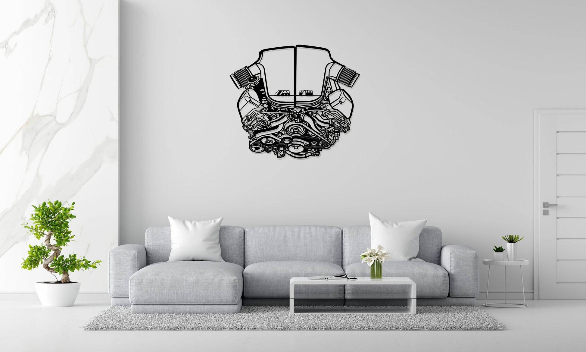 S85 V10 - Metal Wall Art - Metal Art