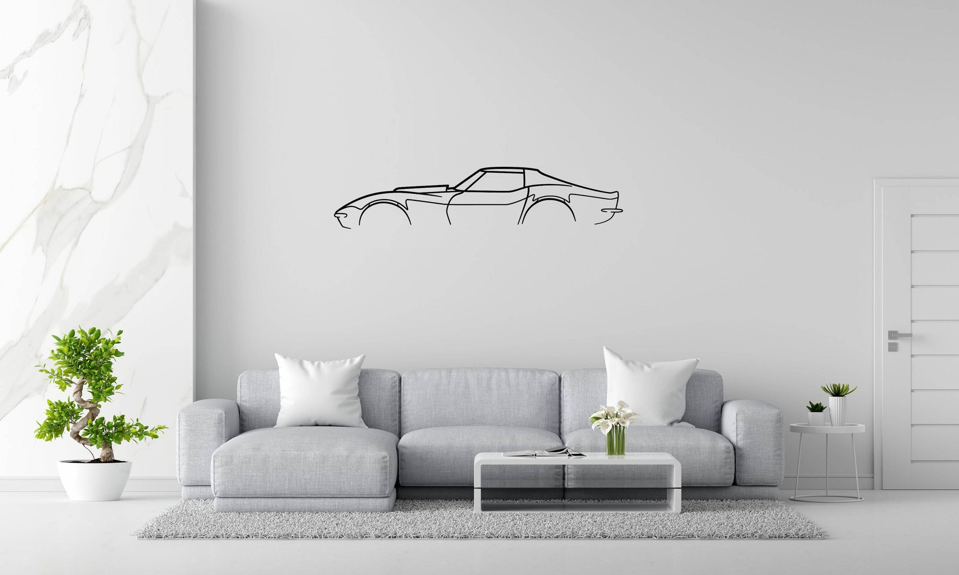 Corvette c3 L88 - Metal Wall Art - Metal Art