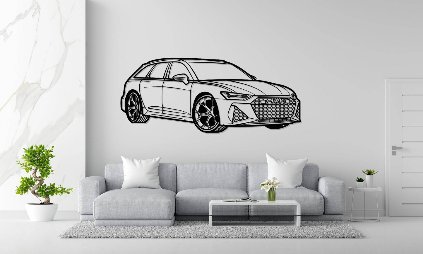 RS6 Perspective - Metal Wall Art - Metal Art