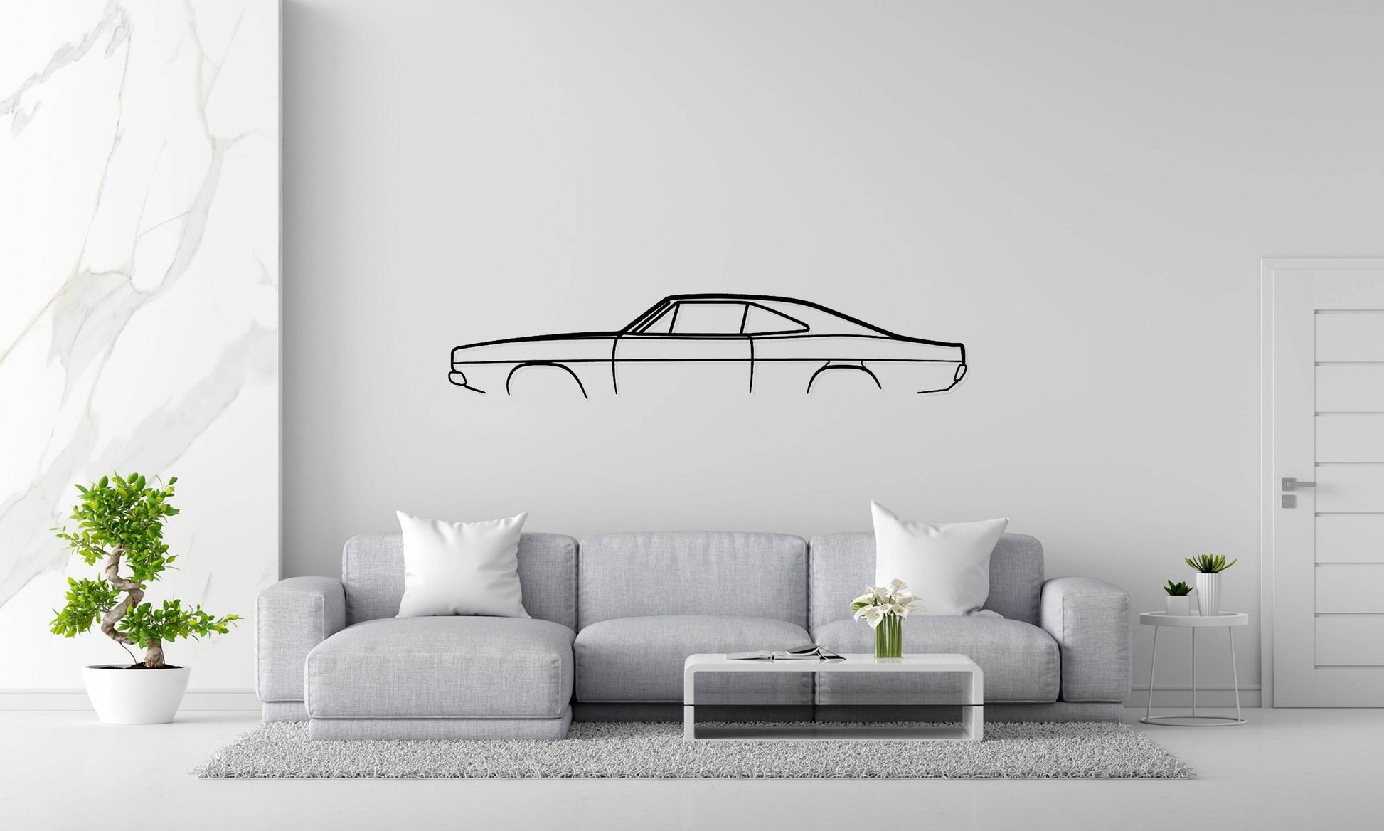 Charger 1969 - Metal Wall Art - Metal Art