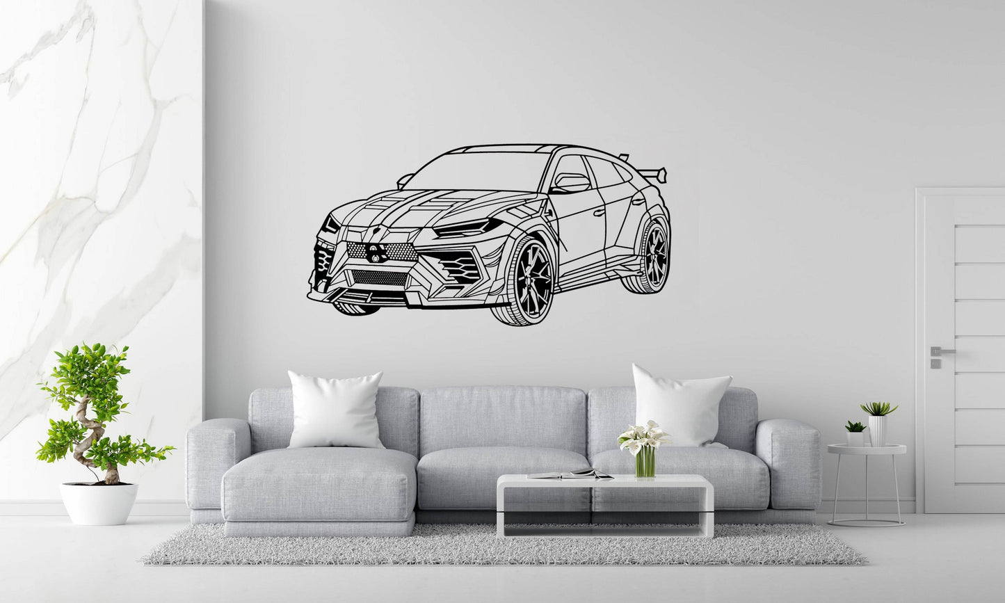 Urus Perspective - Metal Wall Art - Metal Art