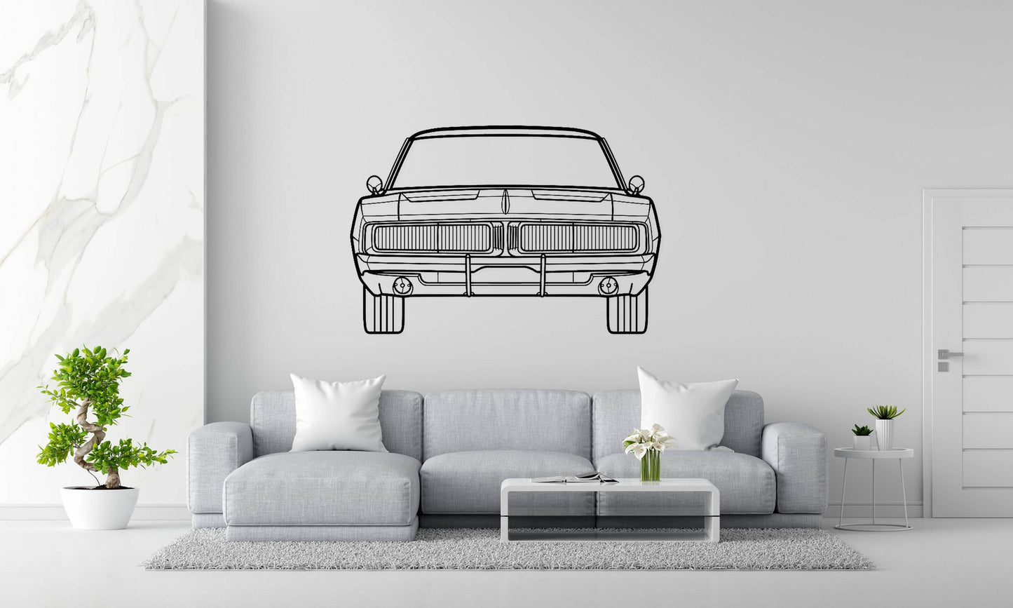 Charger 1969 - Metal Wall Art - Metal Art