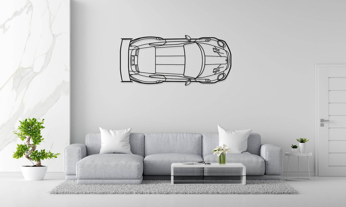 911 GT2 RS - Metal Wall Art - Metal Art