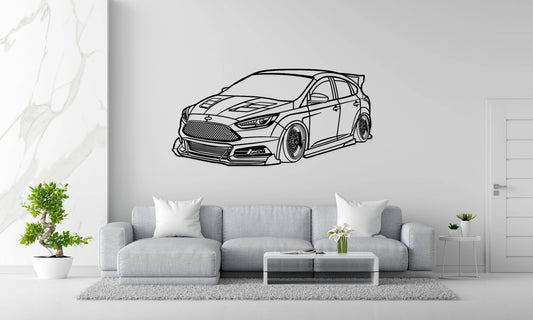 Focus ST Perspective - Metal Wall Art - Metal Art