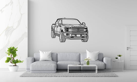 F-150 Perspective - Metal Wall Art - Metal Art