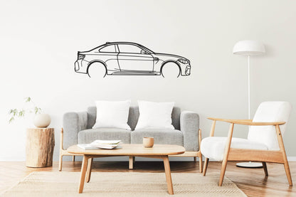 M2 F87 - Metal Wall Art - Metal Art