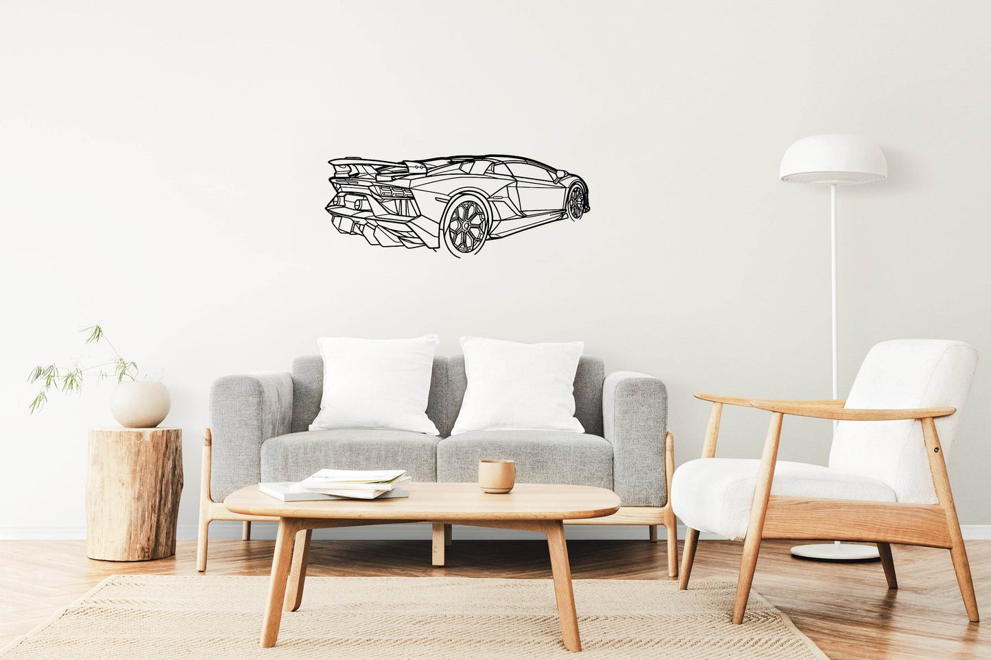 Aventador SVJ Roadster - Metal Wall Art - Metal Art