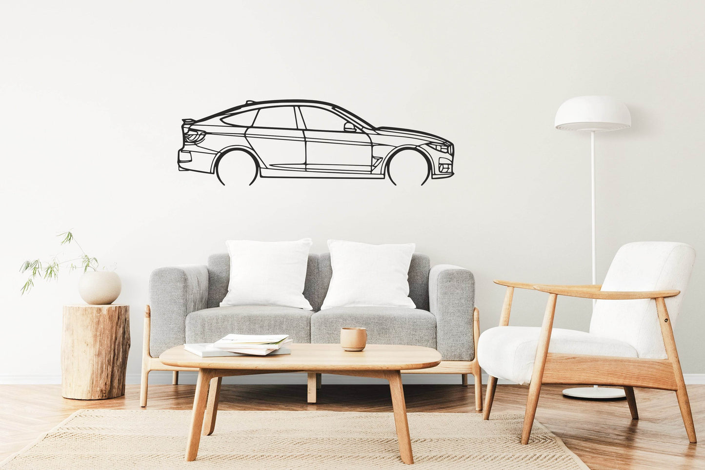 3 Series GT (F34) - Metal Wall Art - Metal Art