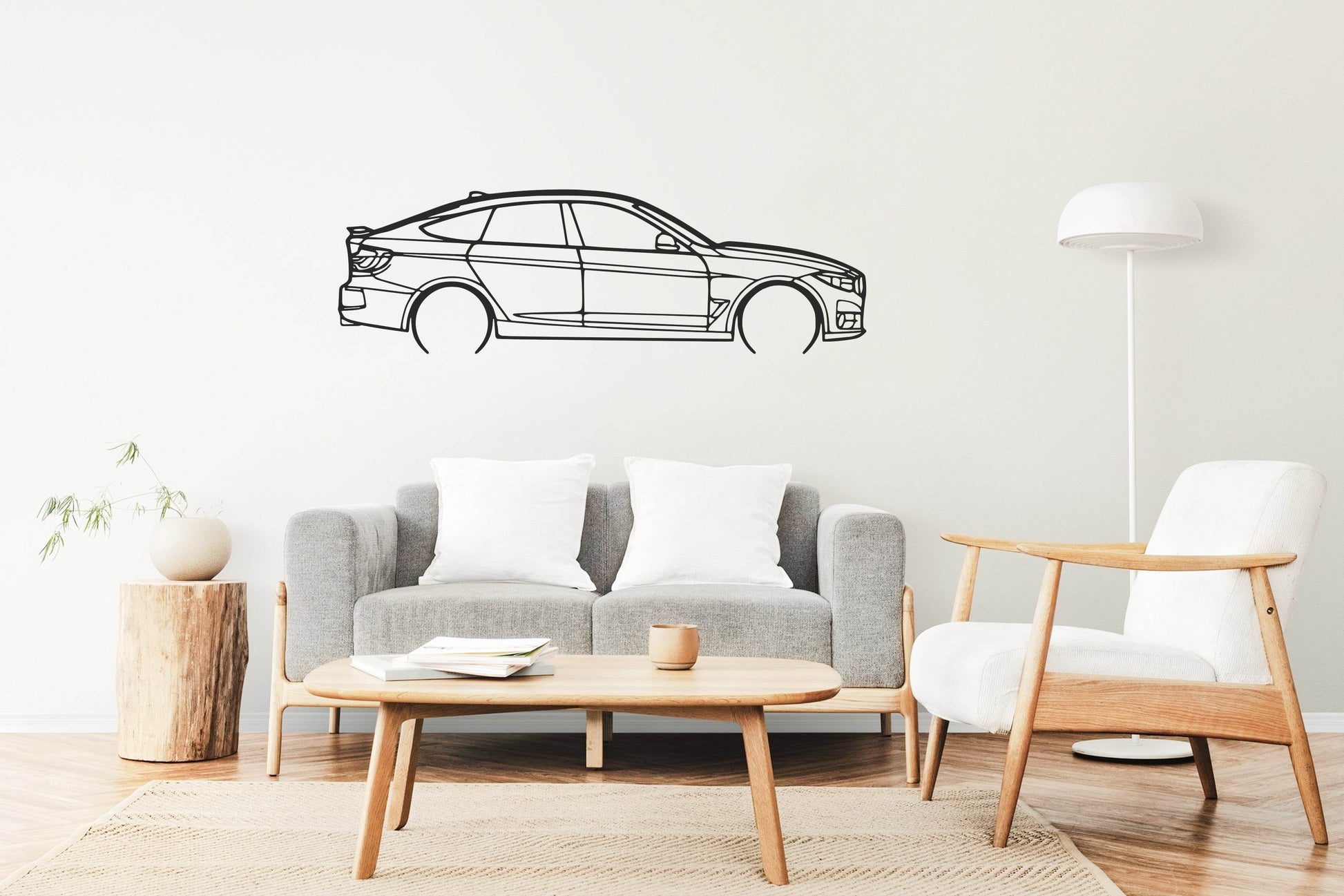 3 Series GT (F34) - Metal Wall Art - Metal Art