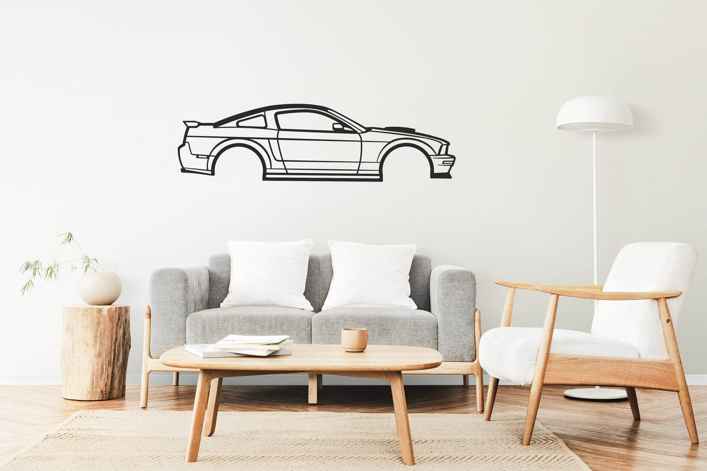 Mustang S197 (2005–2009) - Metal Wall Art - Metal Art