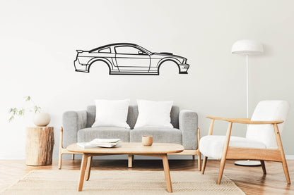 Mustang S197 (2005–2009) - Metal Wall Art - Metal Art