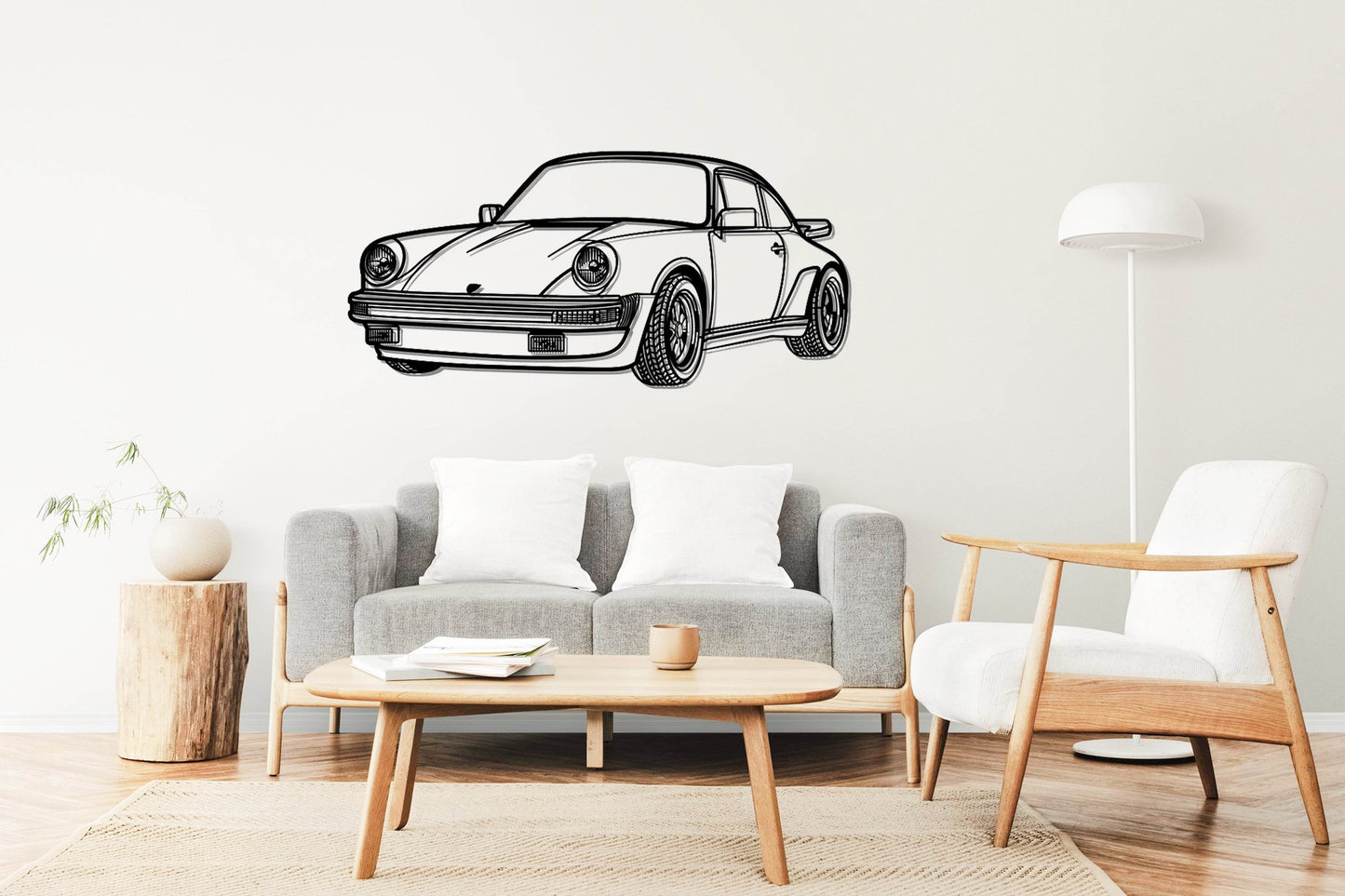 911 Turbo (930) - Metal Wall Art - Metal Art