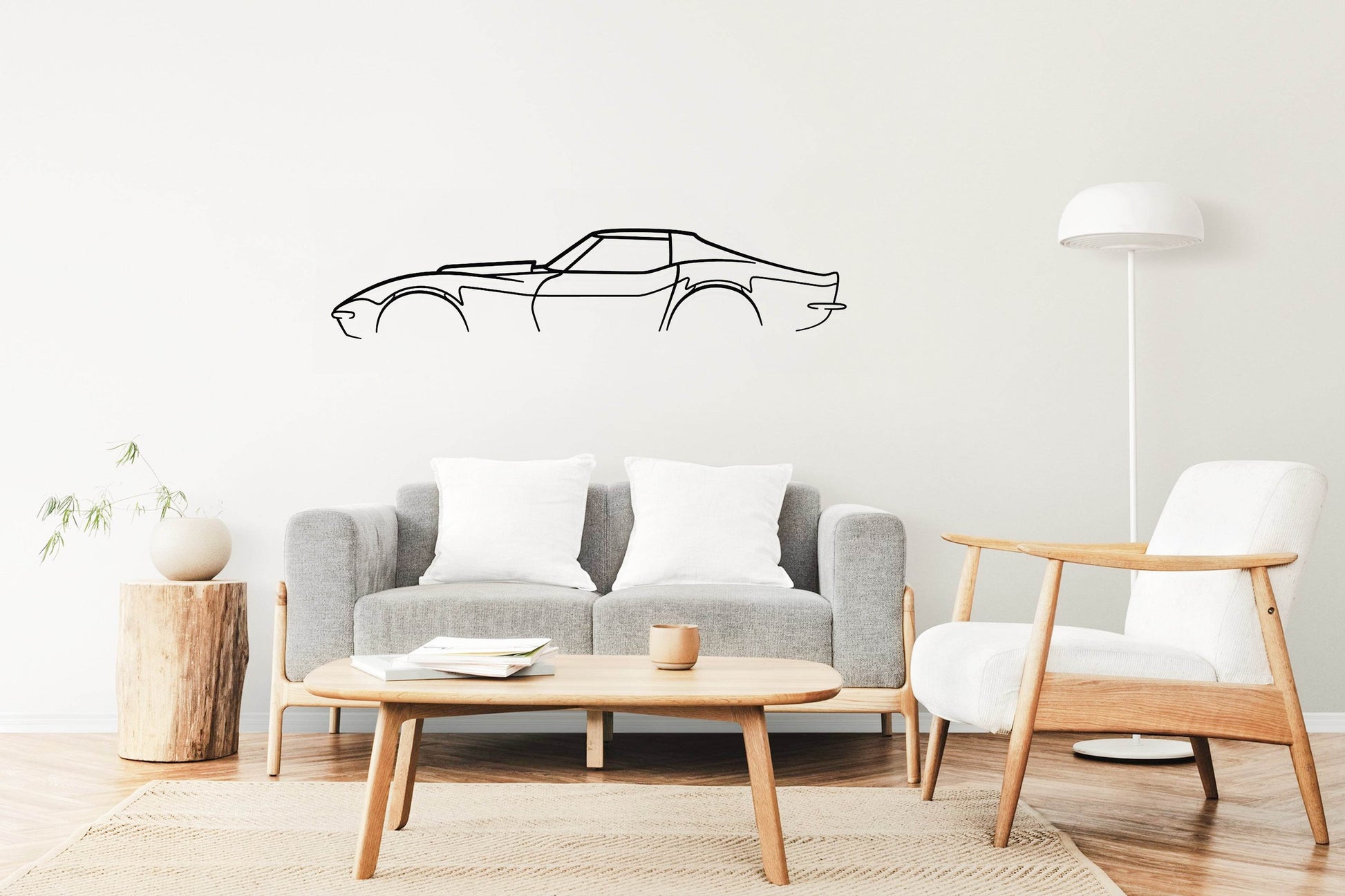 Corvette c3 L88 - Metal Wall Art - Metal Art