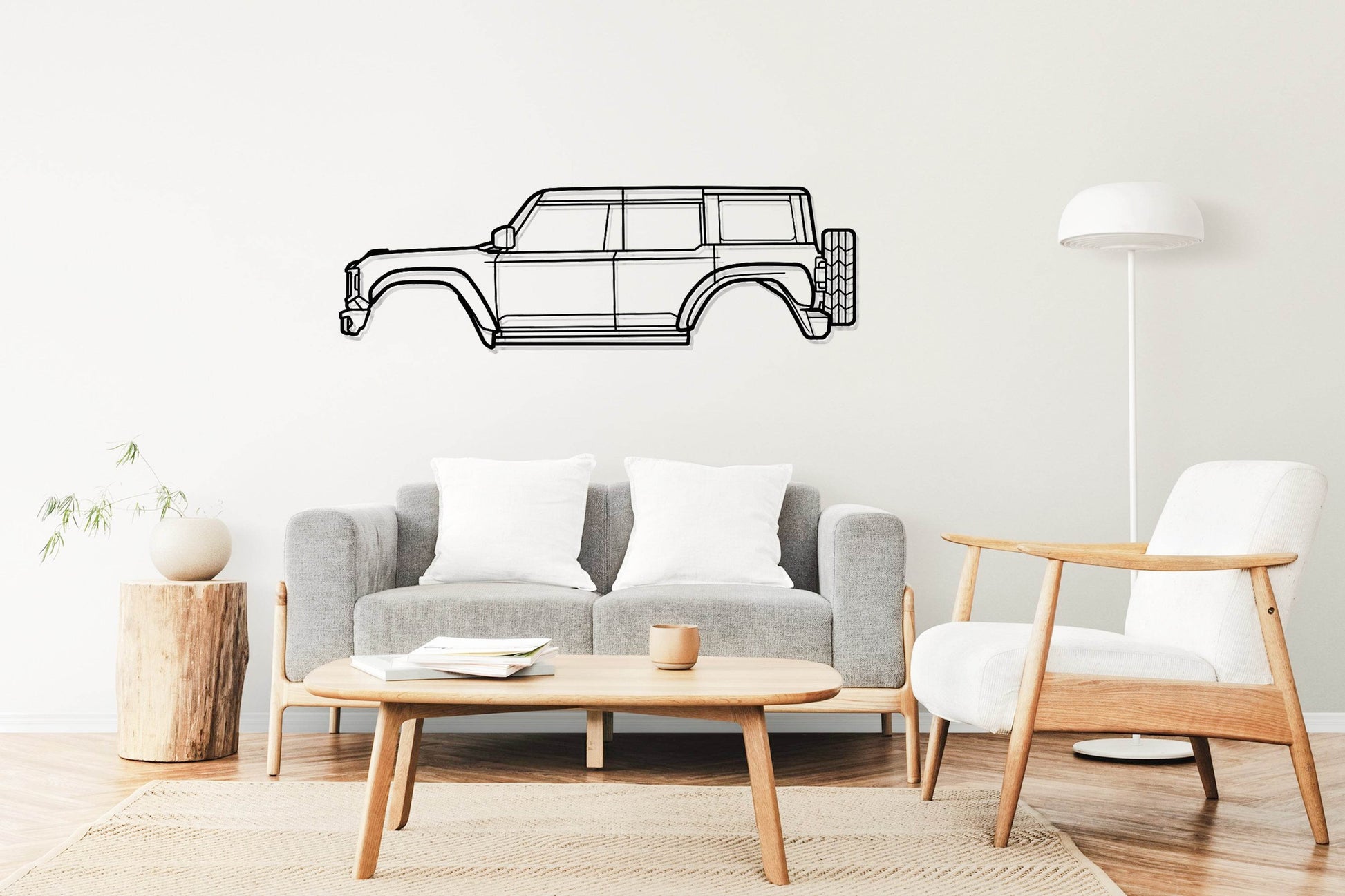 Bronco 4-door - Metal Wall Art - Metal Art