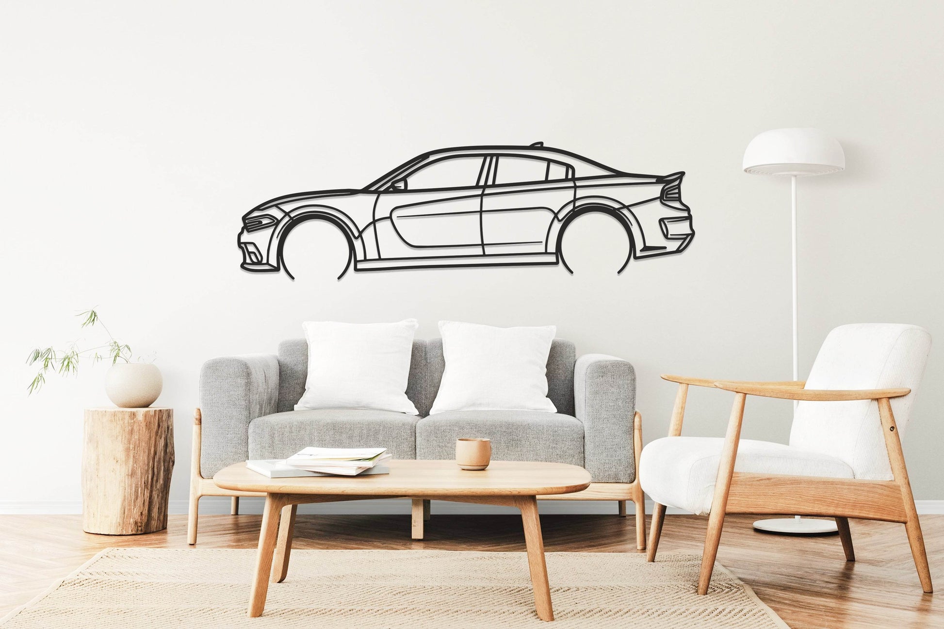Charger - Metal Wall Art - Metal Art