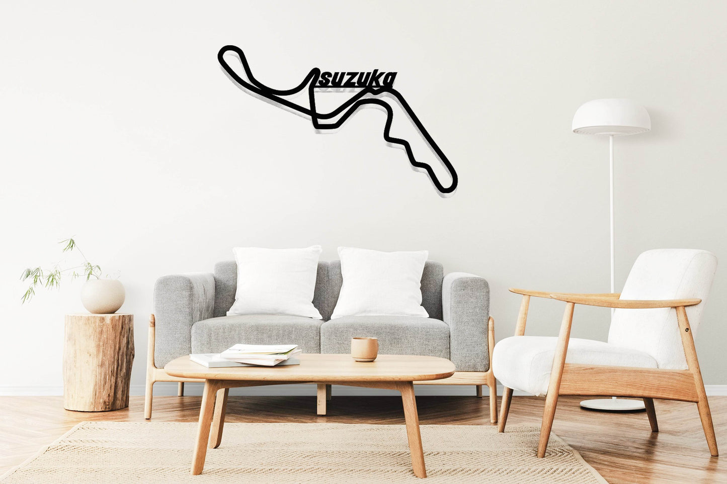 Suzuka Formula 1 Circuit - Metal Wall Art - Metal Art