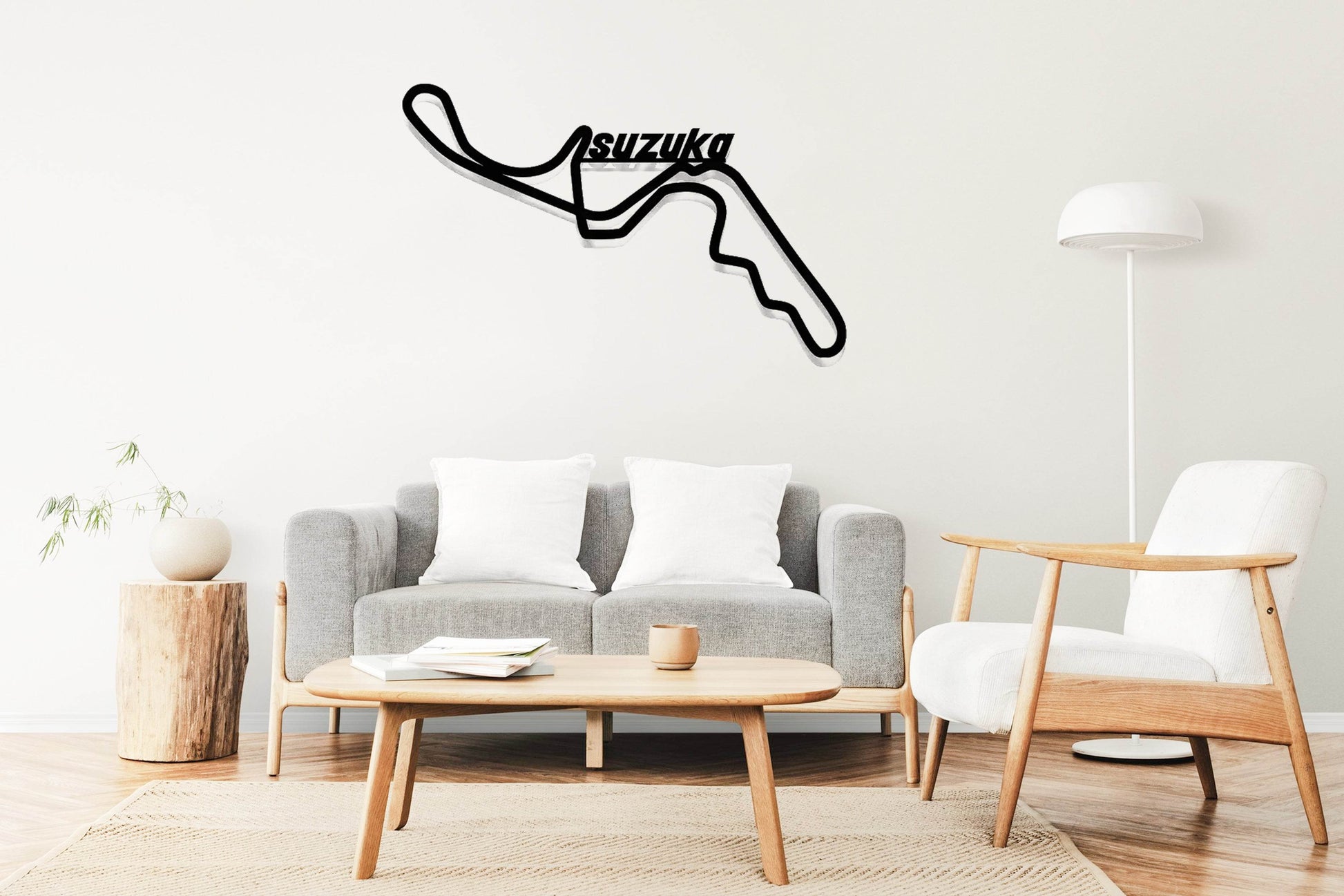 Suzuka Formula 1 Circuit - Metal Wall Art - Metal Art