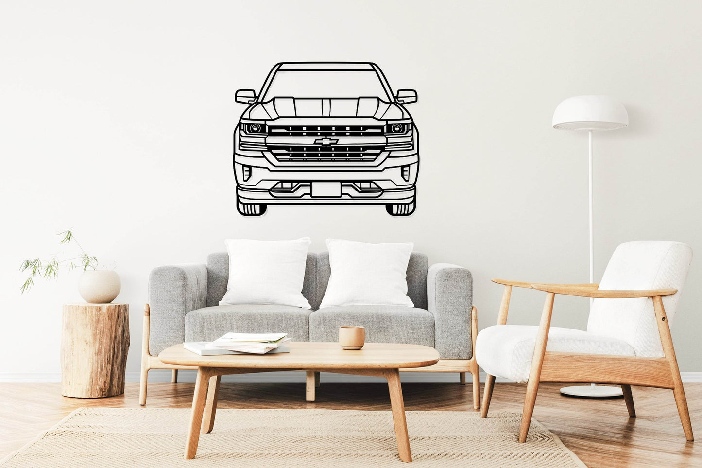 Silverado 1500 Z71 - Metal Wall Art - Metal Art