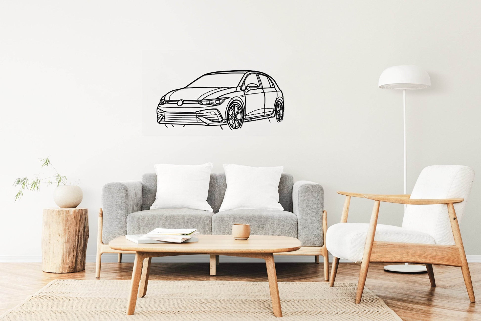 Golf R 2023 - Metal Wall Art - Metal Art