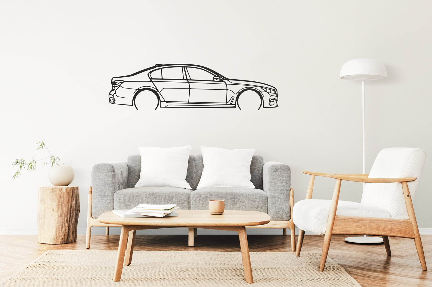 7 Series G11/G12 LCI - Metal Wall Art - Metal Art