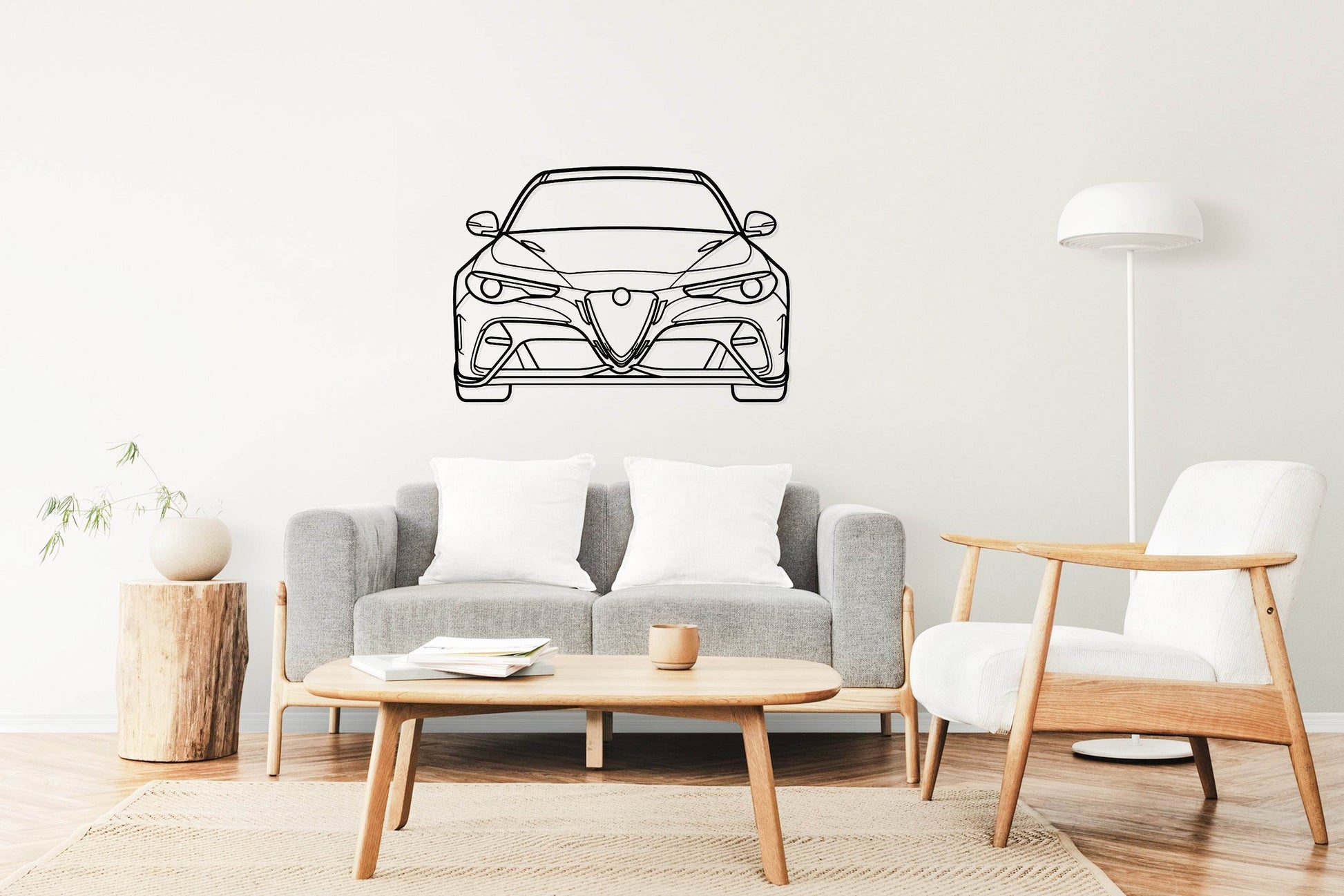 Giulia GTAm - Metal Wall Art - Metal Art