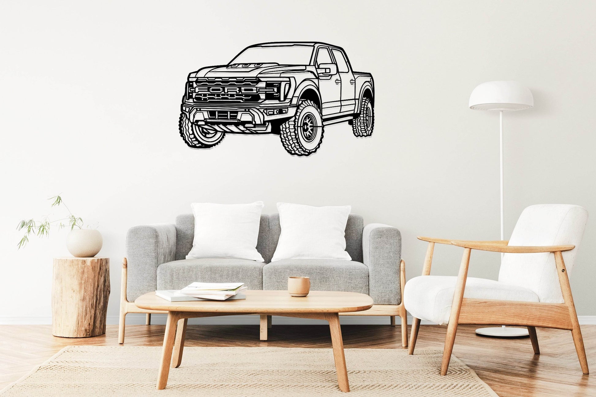 Raptor R Perspective - Metal Wall Art - Metal Art