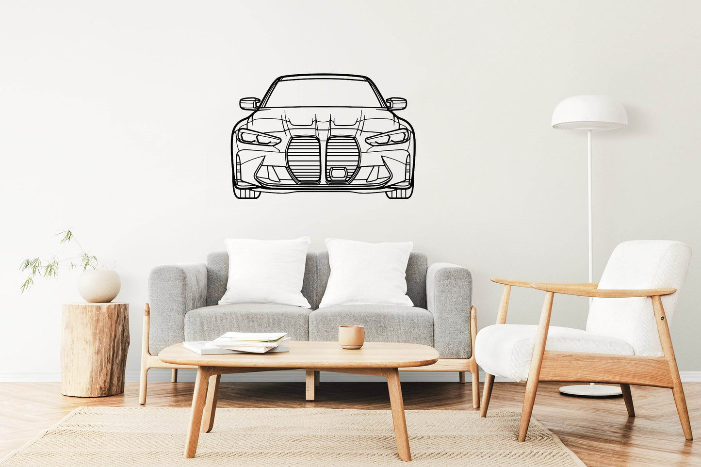 G80 M3 Front - Metal Wall Art - Metal Art