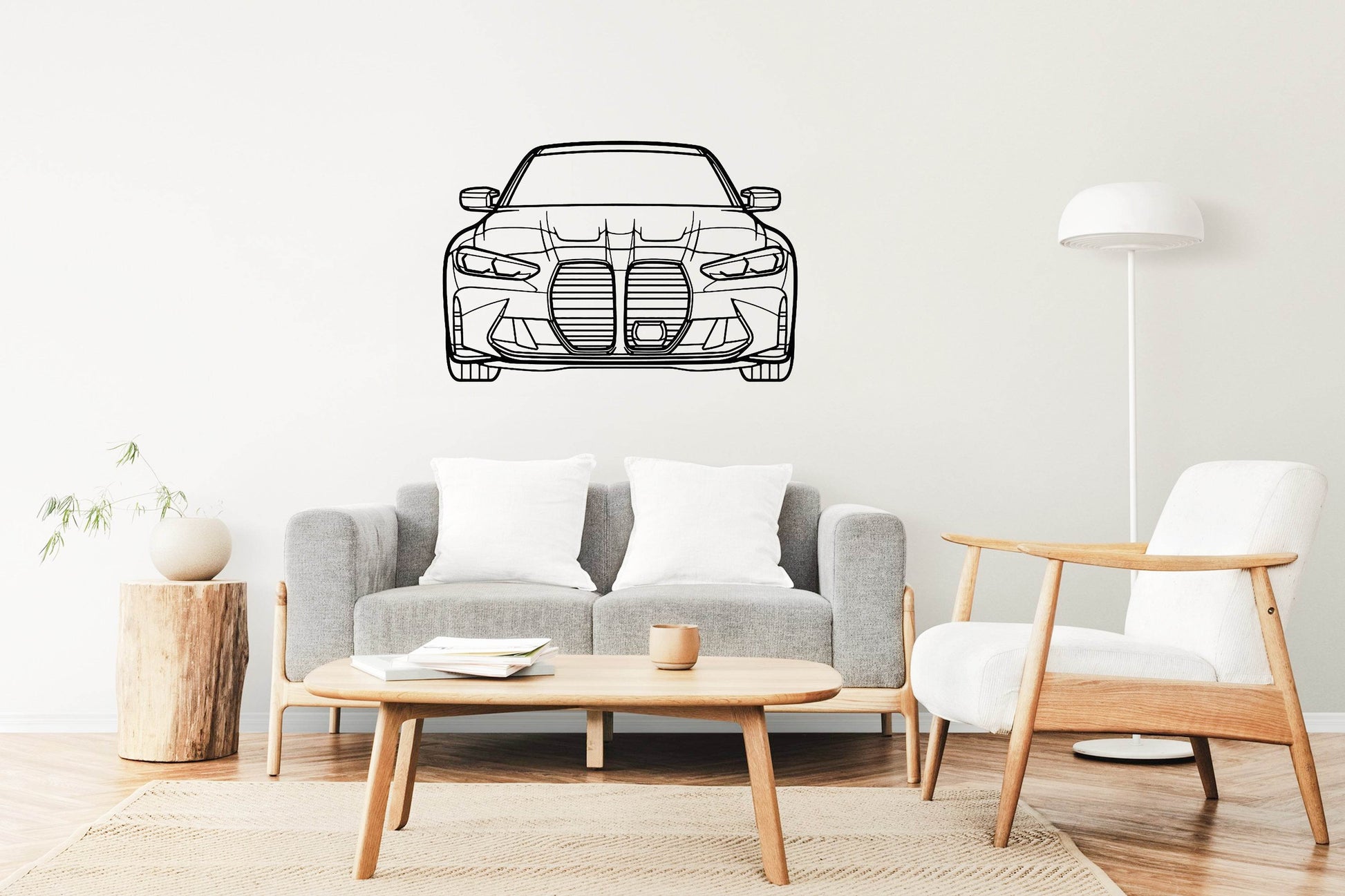 G80 M3 Front - Metal Wall Art - Metal Art