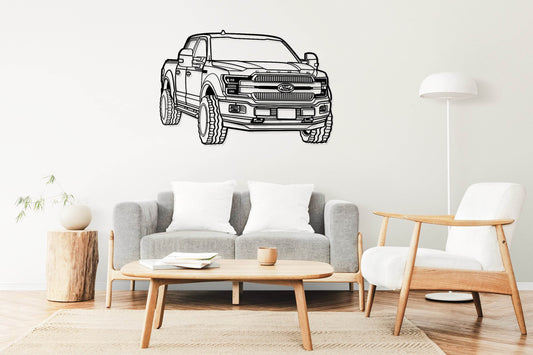 F-150 Perspective - Metal Wall Art - Metal Art