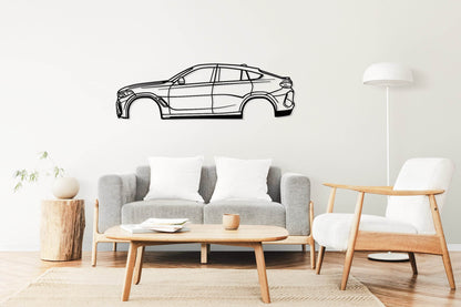 X6 M F96 3rd Gen - Metal Wall Art - Metal Art