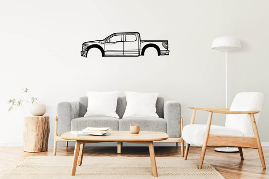 F-150 Raptor 3rd Gen - Metal Wall Art - Metal Art